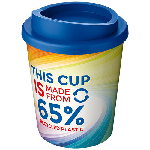 Gobelet 250ml personnalisable Espresso Eco Brite-Americano Bleu minéral